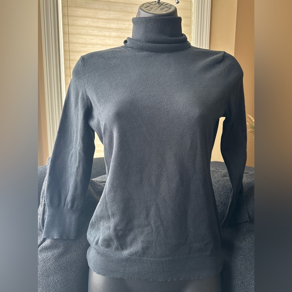 Banana Republic Vintage • silk/cashmere blend • turtleneck sweater • size small